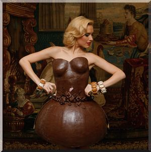 Истерия по шоколаду. Шоколадная мода, интерьер и психология